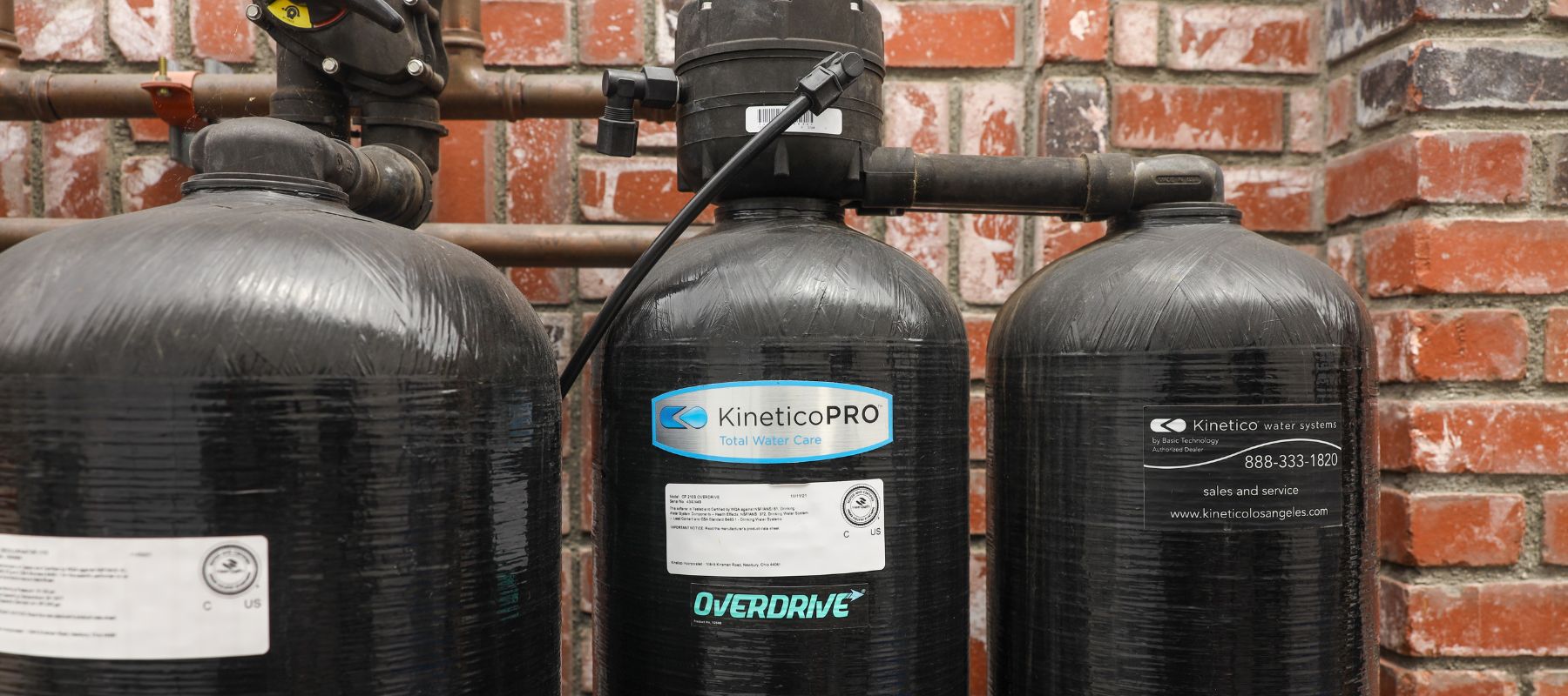 kinetico water softeners close up